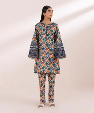 2 Piece - Embroidered Lawn Suit-0U2Tedy24V46