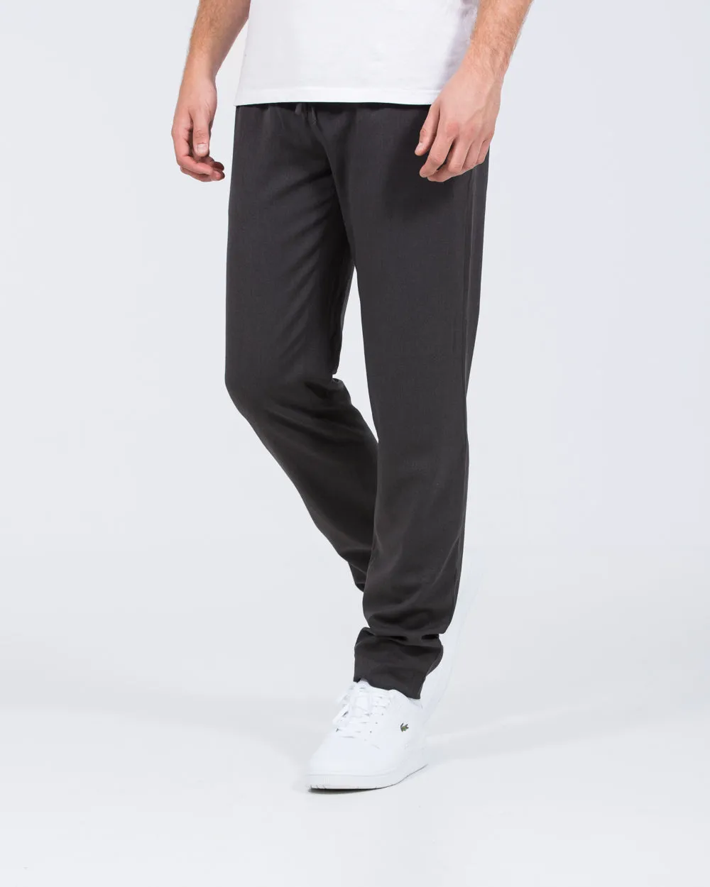 2t Jake Comfort Fit Drawstring Trousers (charcoal)