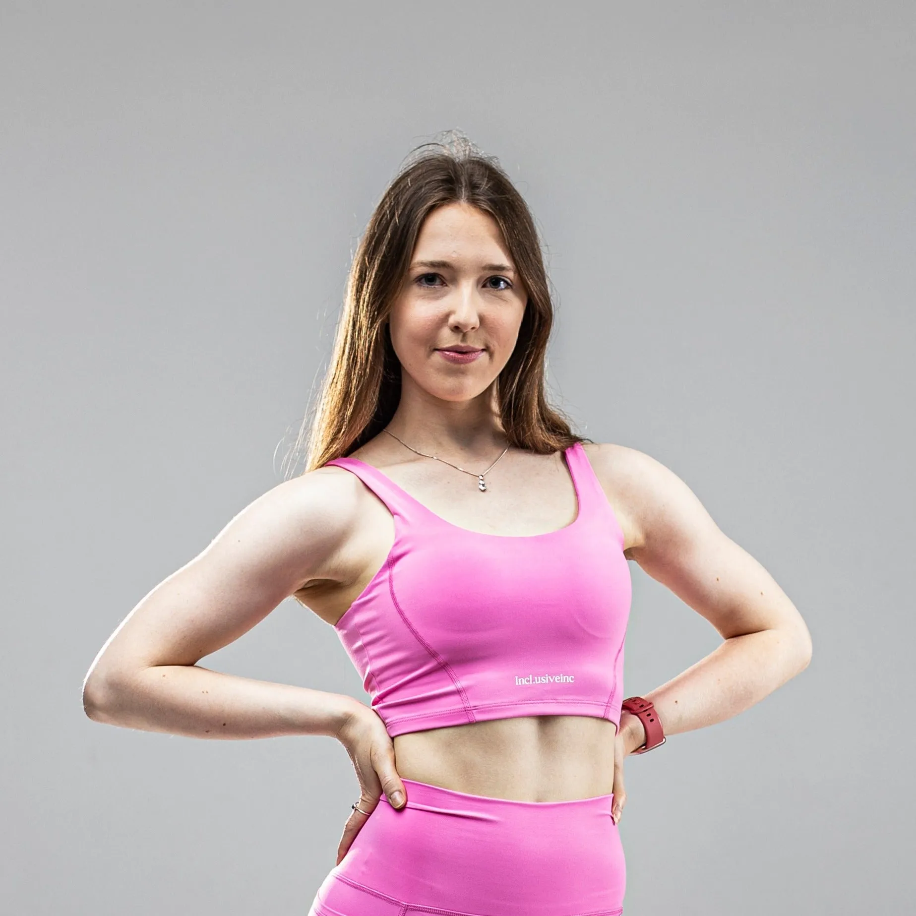 Active Peony Pink Sports Bra