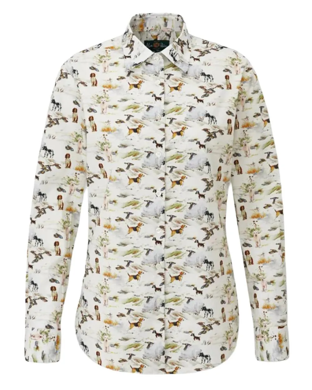 Alan Paine Ladies Lawen Printed Shirt