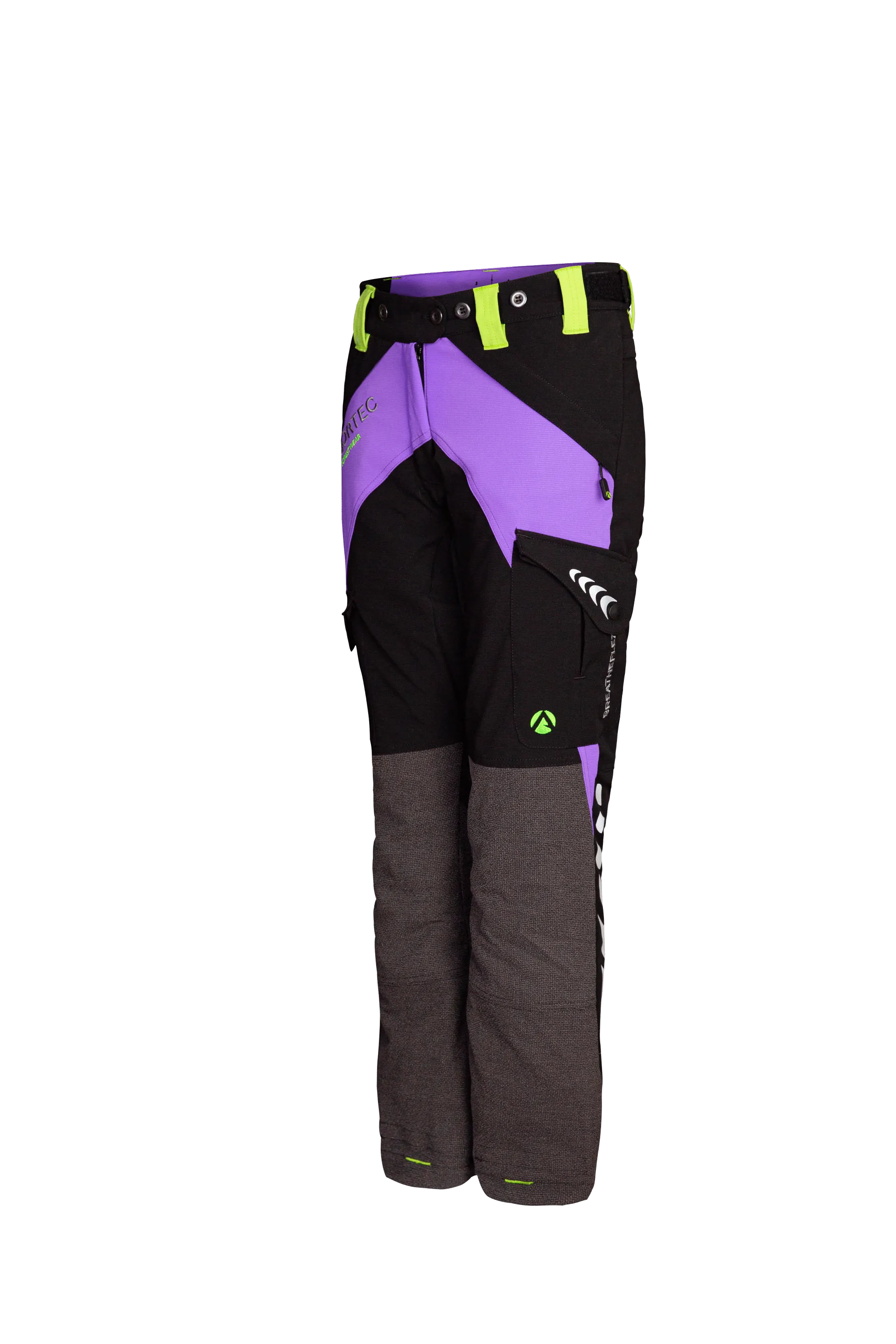 AT4010(F) Breatheflex Chainsaw trousers  Female Design A Class 1 - Purple