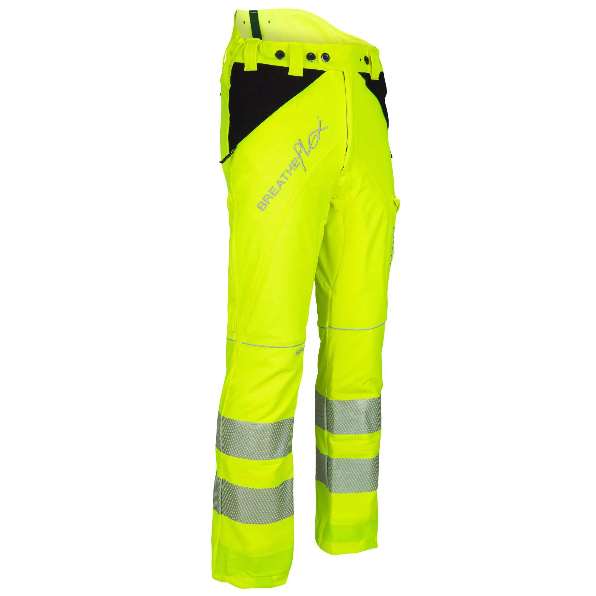 ATHV4010 Breatheflex Chainsaw Trousers Design A Class 1 - Hi-Vis Yellow