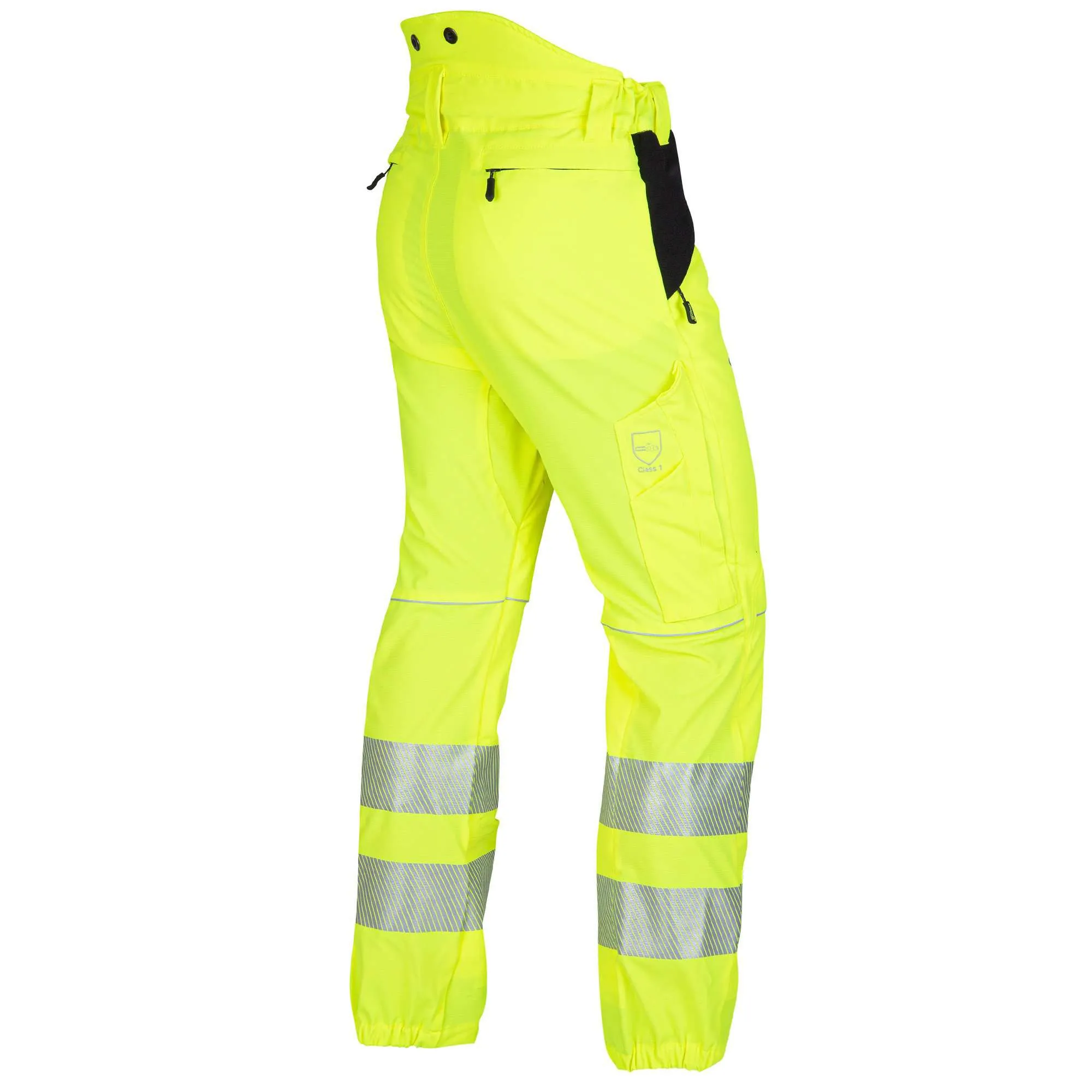 ATHV4010 Breatheflex Chainsaw Trousers Design A Class 1 - Hi-Vis Yellow