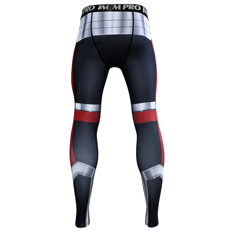 Avengers 4 Endgame Quantum Realm Compression Tights for Men