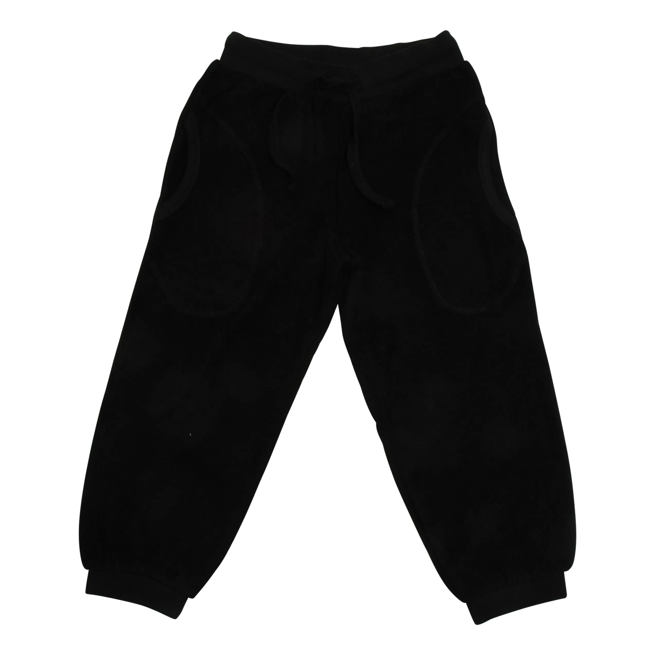 Black Terry Trousers