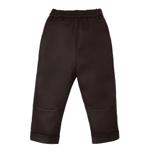 Bobbie Leather Trousers | Chocolate Leather