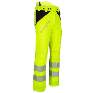 Breatheflex Chainsaw Trousers Design C Class 1 Hi-Vis Yellow