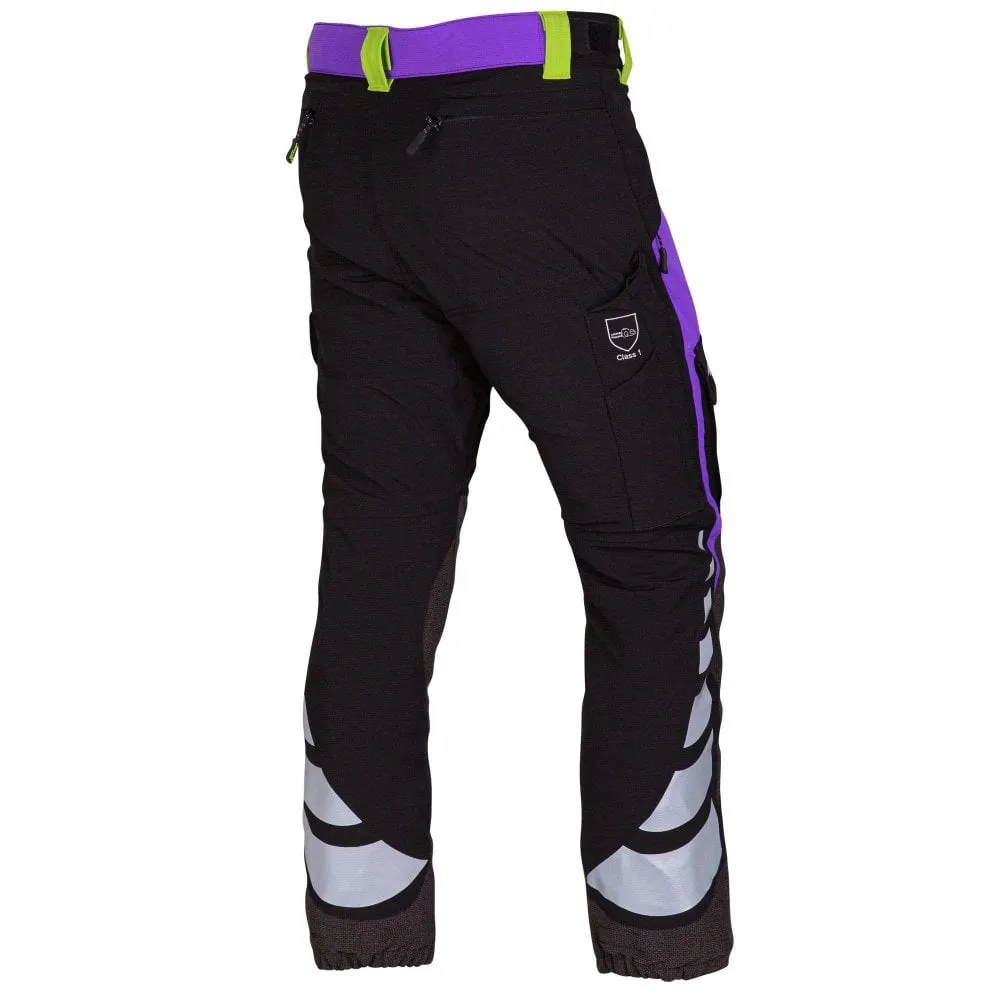 Breatheflex Chainsaw Trousers Purple Female Design Type A