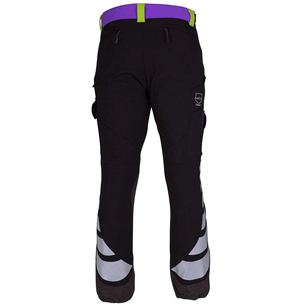 Breatheflex Chainsaw Trousers Purple Female Design Type A