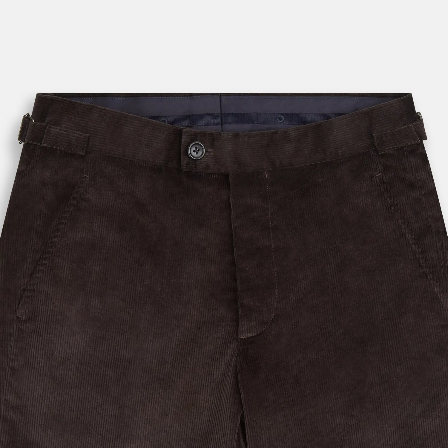 Brown Corduroy Henry Trousers