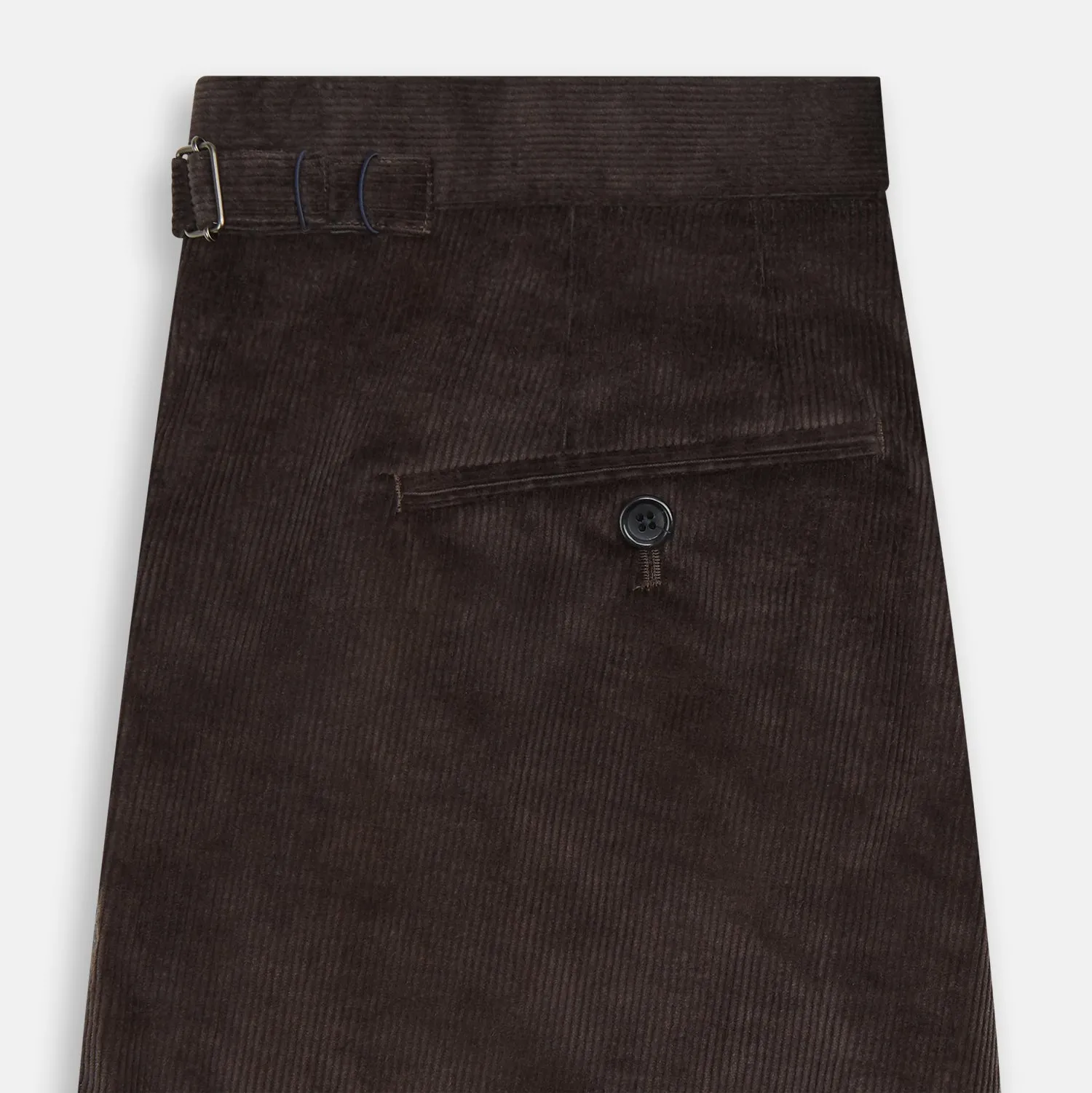 Brown Corduroy Henry Trousers