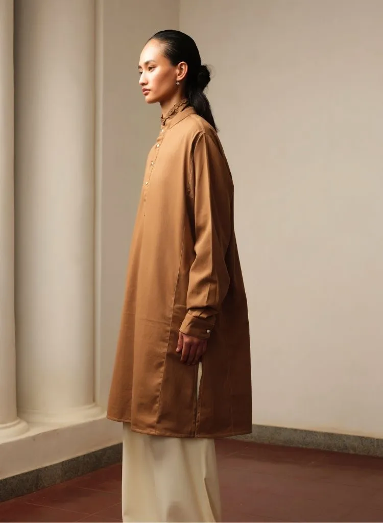 Brown Kurta Set