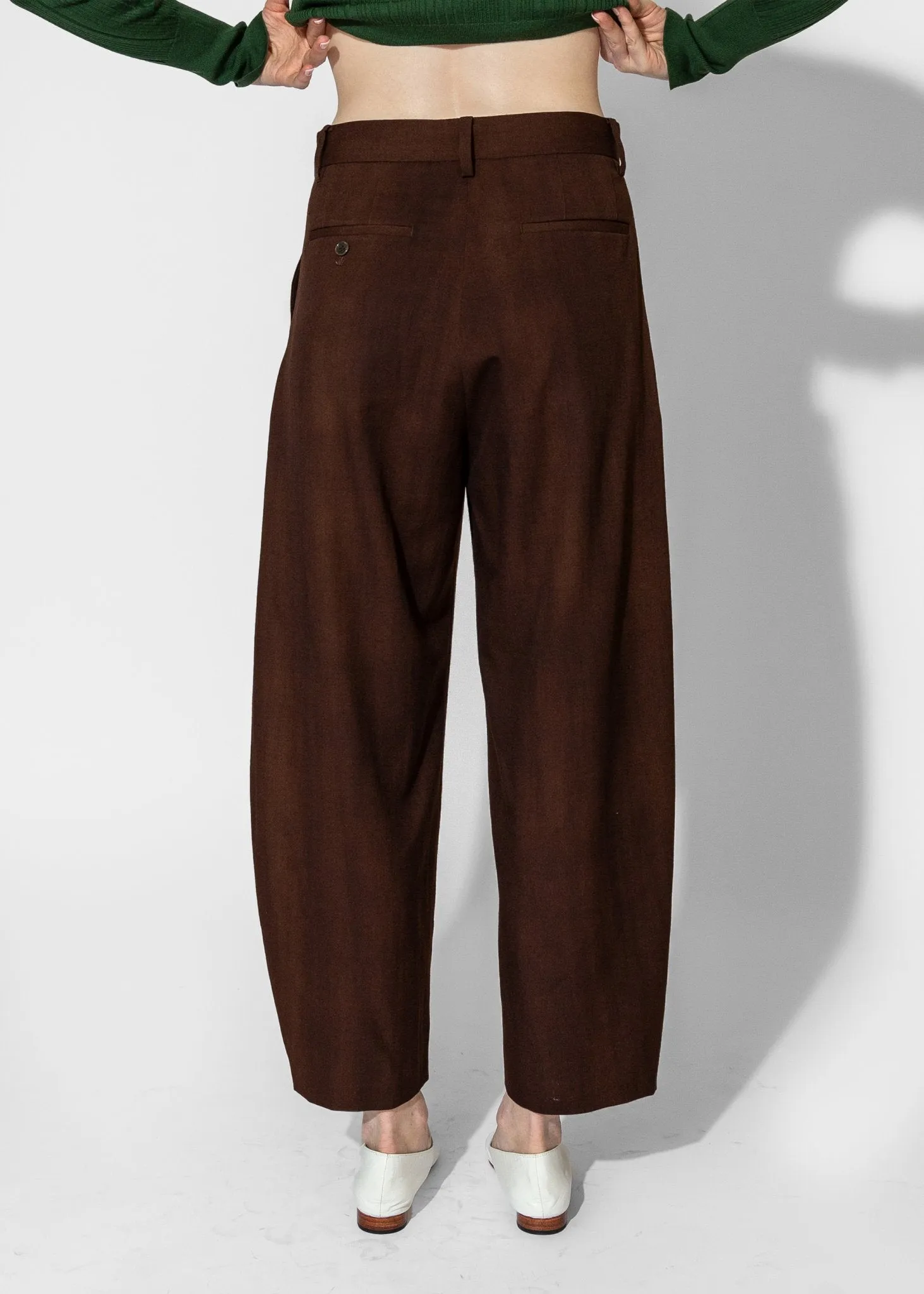 Cacao Trouser in Cinnamon