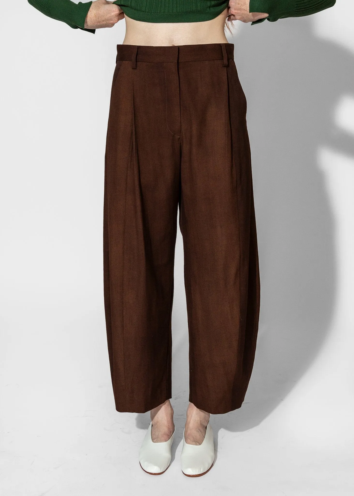 Cacao Trouser in Cinnamon