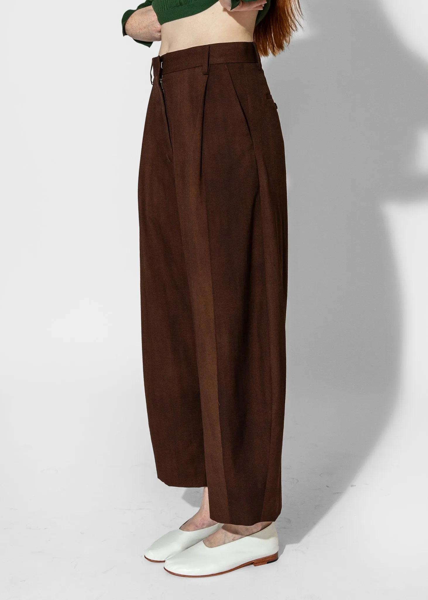 Cacao Trouser in Cinnamon