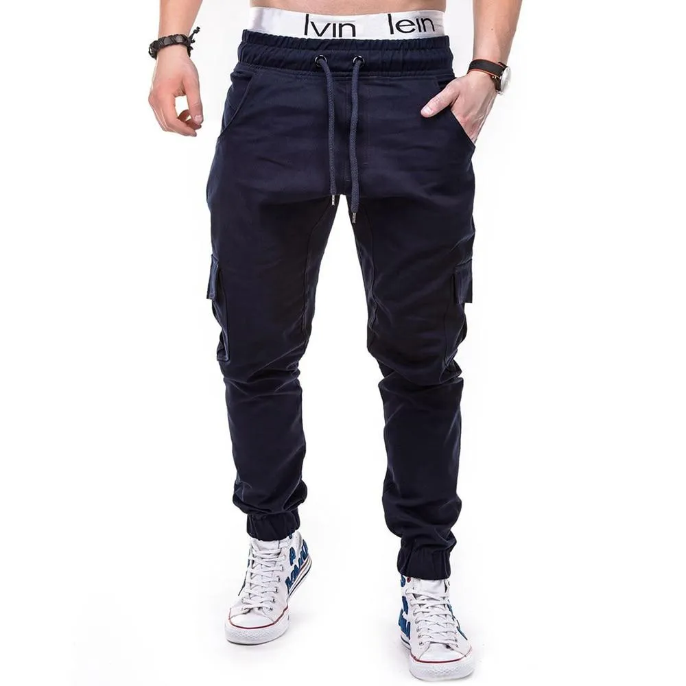 Casual Harem Multi-Pocket Joggers - 4 Colors