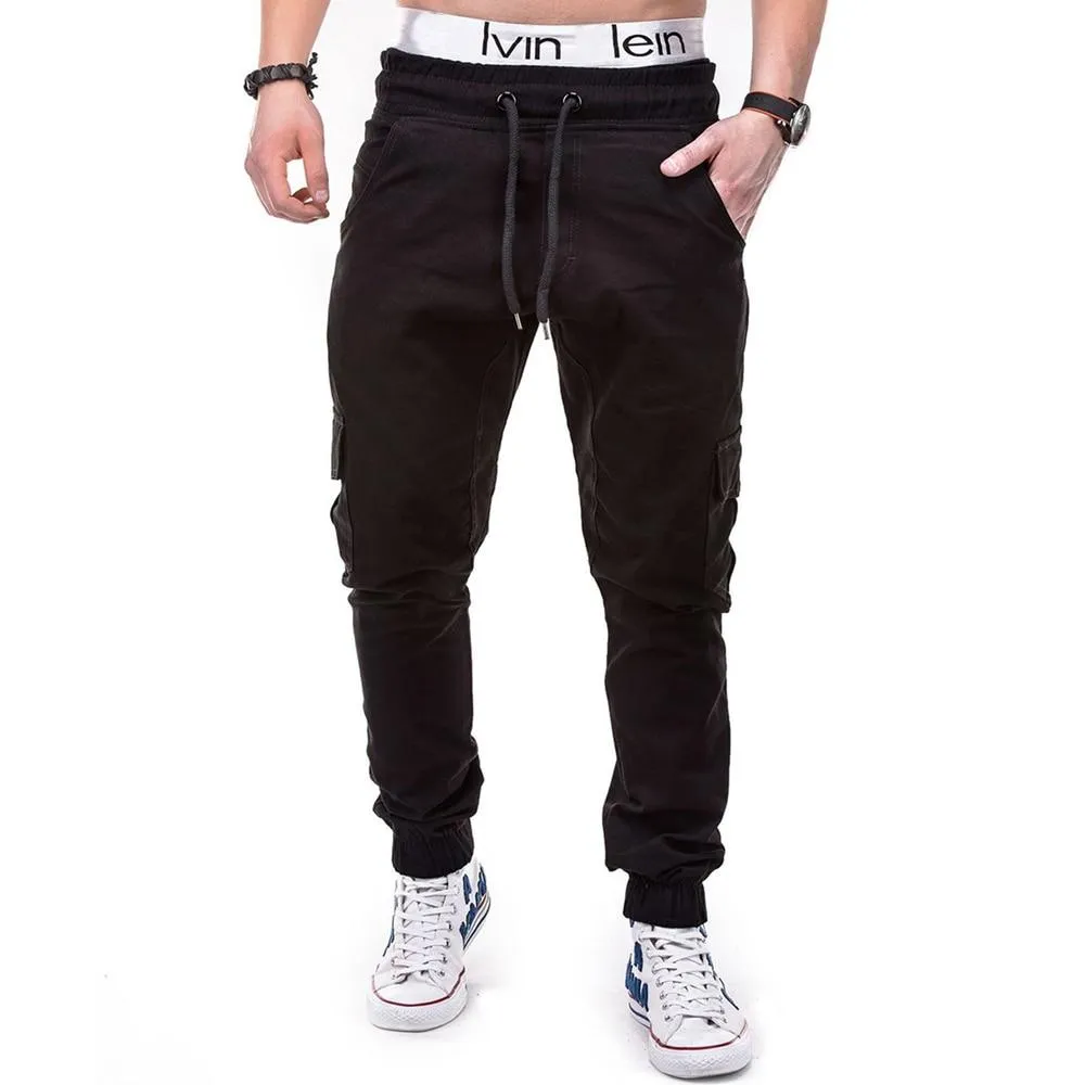 Casual Harem Multi-Pocket Joggers - 4 Colors