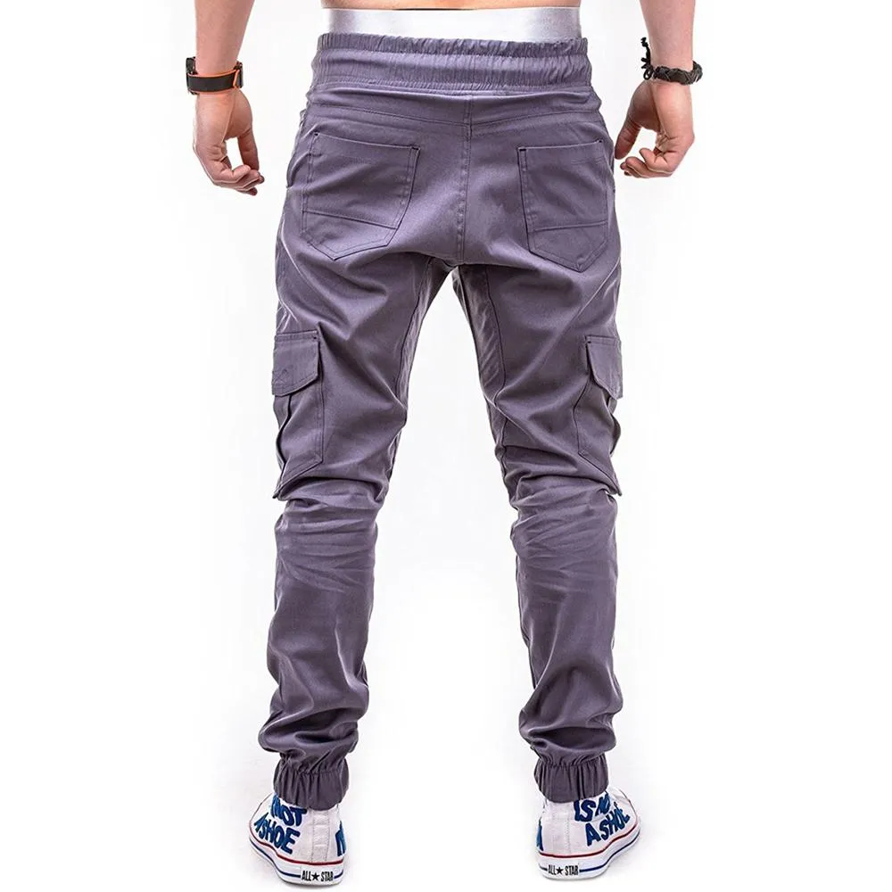 Casual Harem Multi-Pocket Joggers - 4 Colors