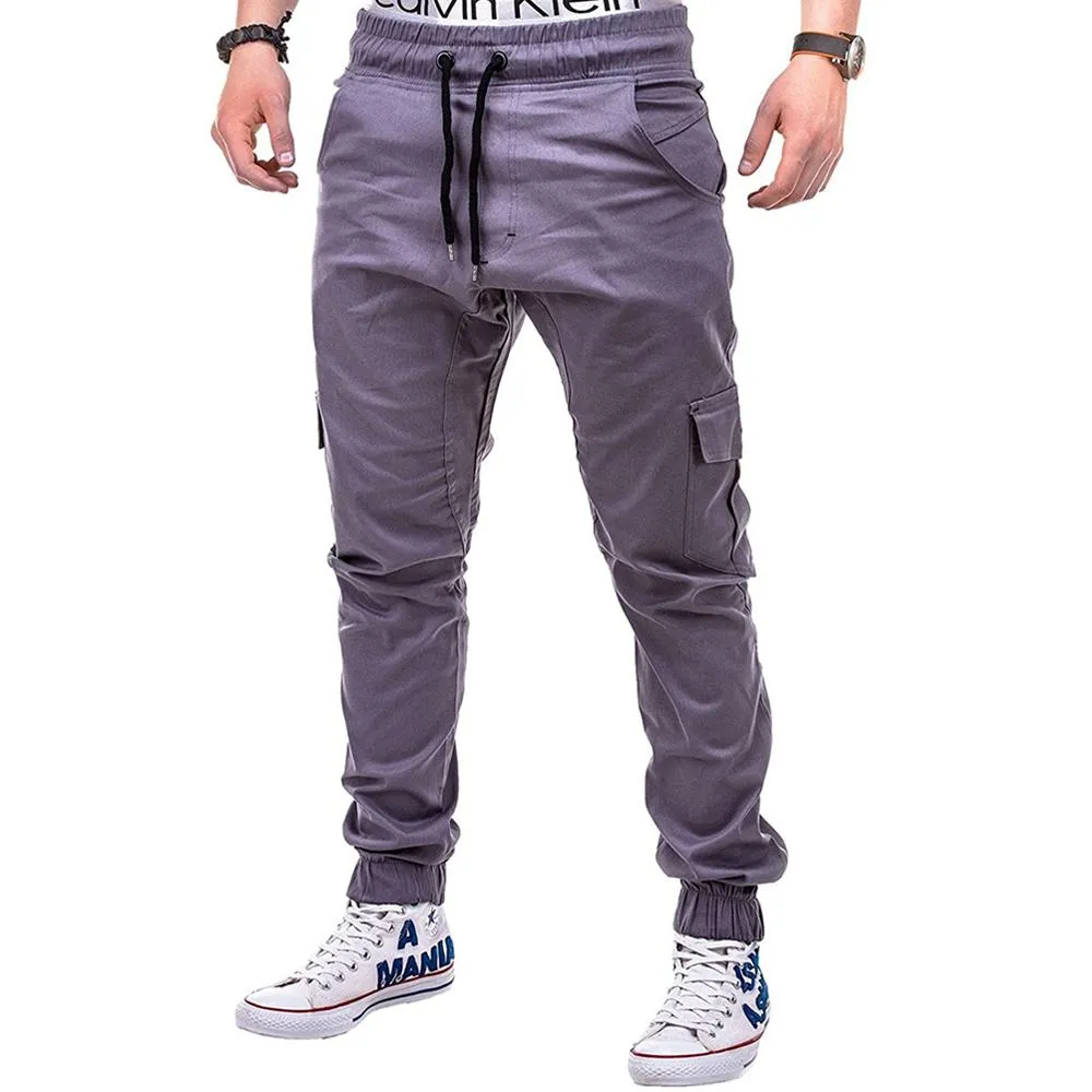 Casual Harem Multi-Pocket Joggers - 4 Colors