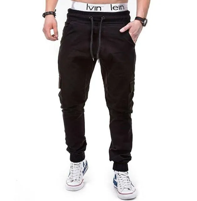 Casual Harem Multi-Pocket Joggers - 4 Colors