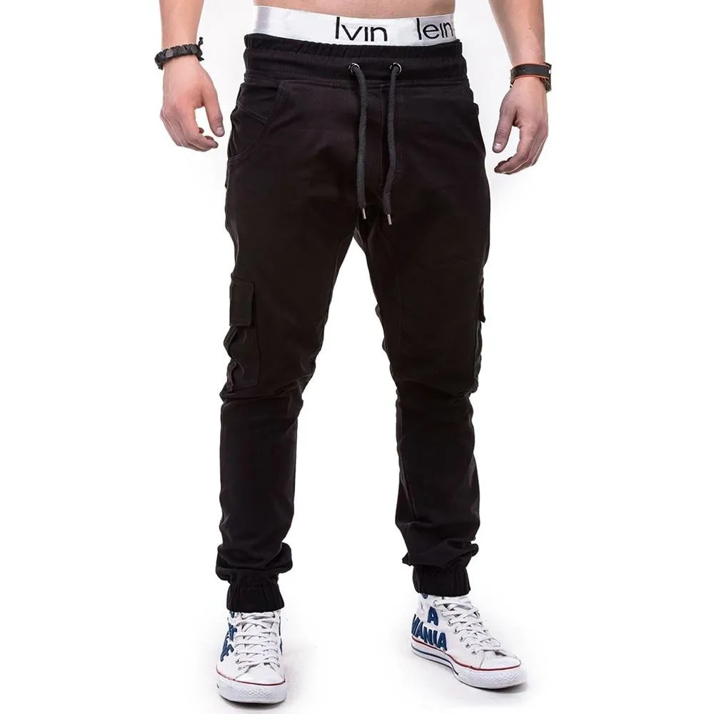 Casual Harem Multi-Pocket Joggers - 4 Colors