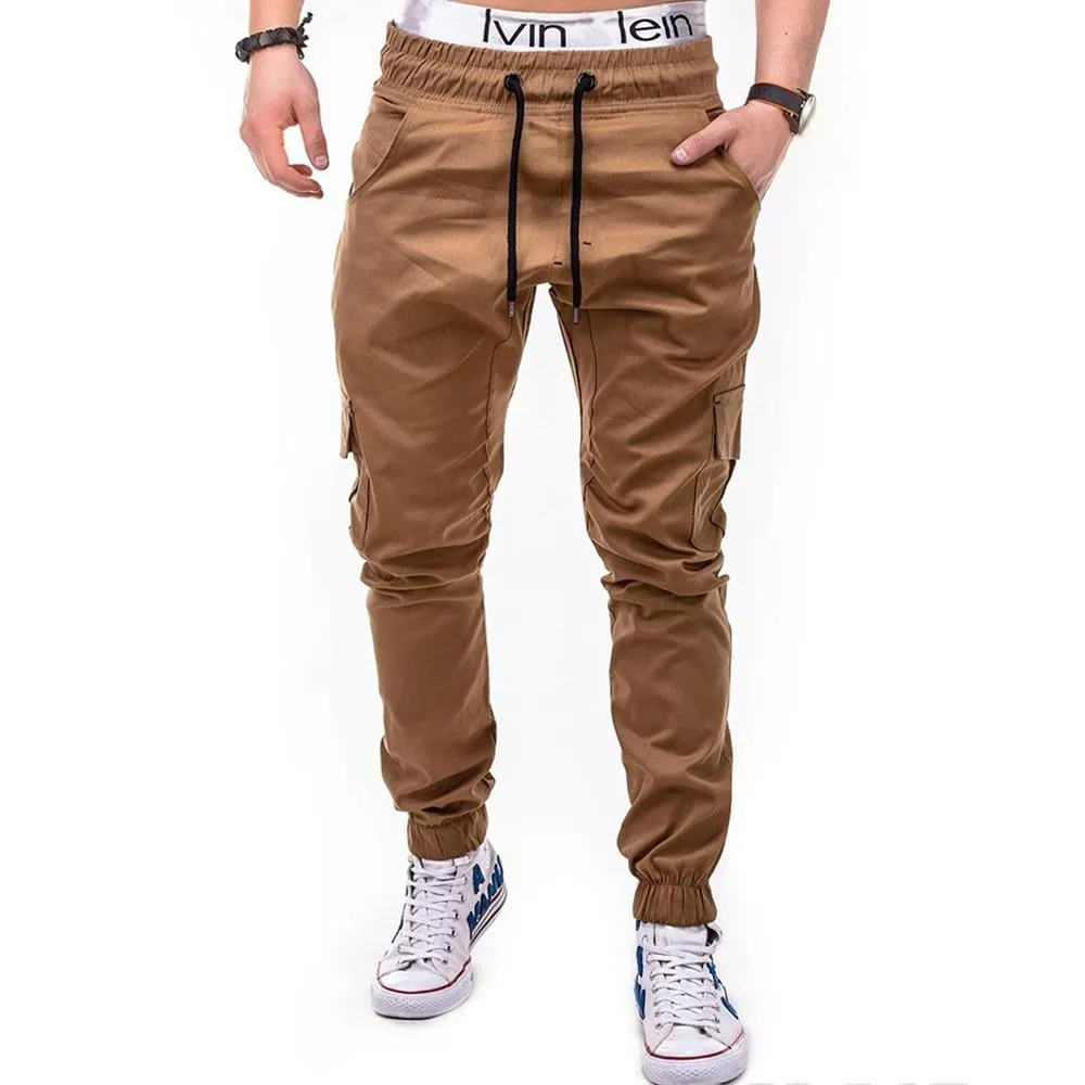 Casual Harem Multi-Pocket Joggers - 4 Colors