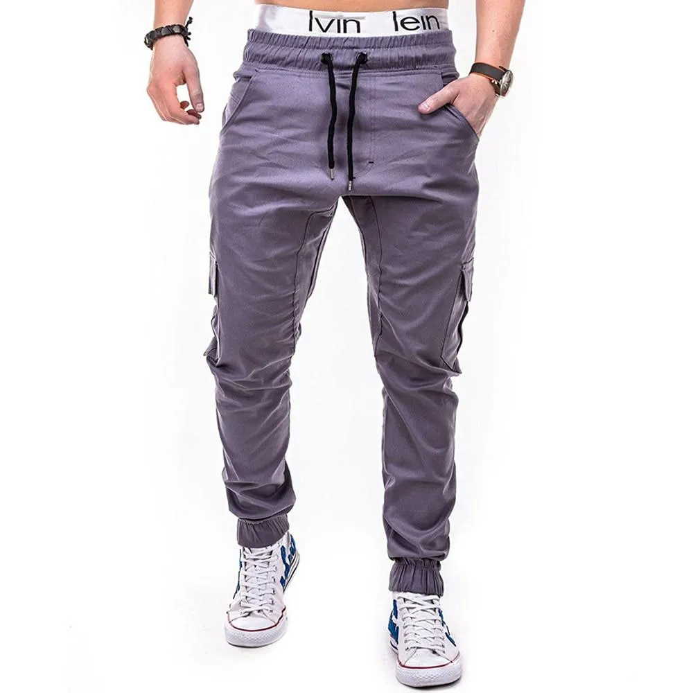 Casual Harem Multi-Pocket Joggers - 4 Colors