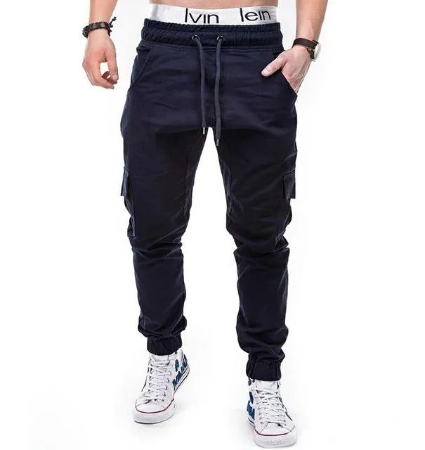 Casual Harem Multi-Pocket Joggers - 4 Colors