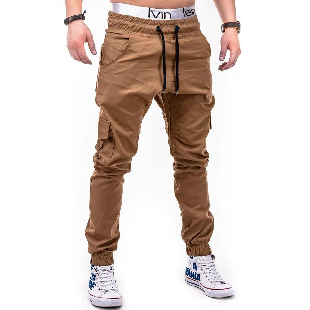 Casual Harem Multi-Pocket Joggers - 4 Colors