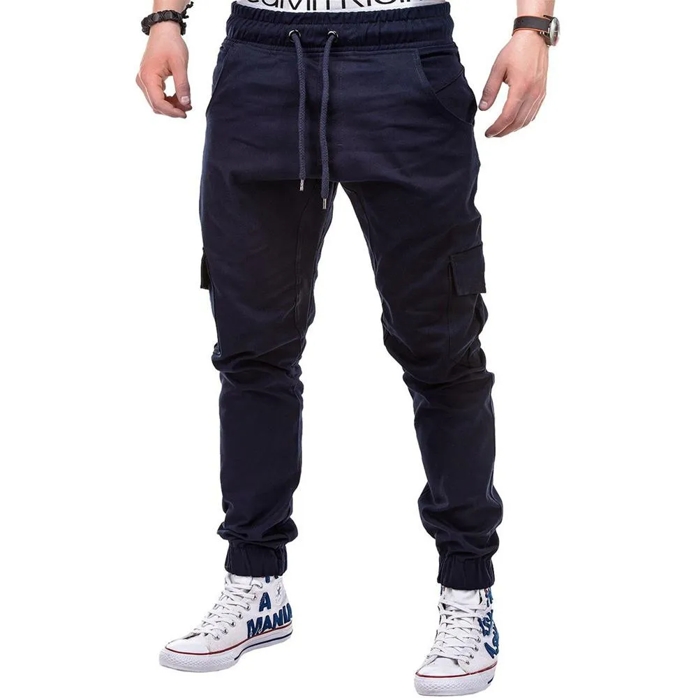 Casual Harem Multi-Pocket Joggers - 4 Colors