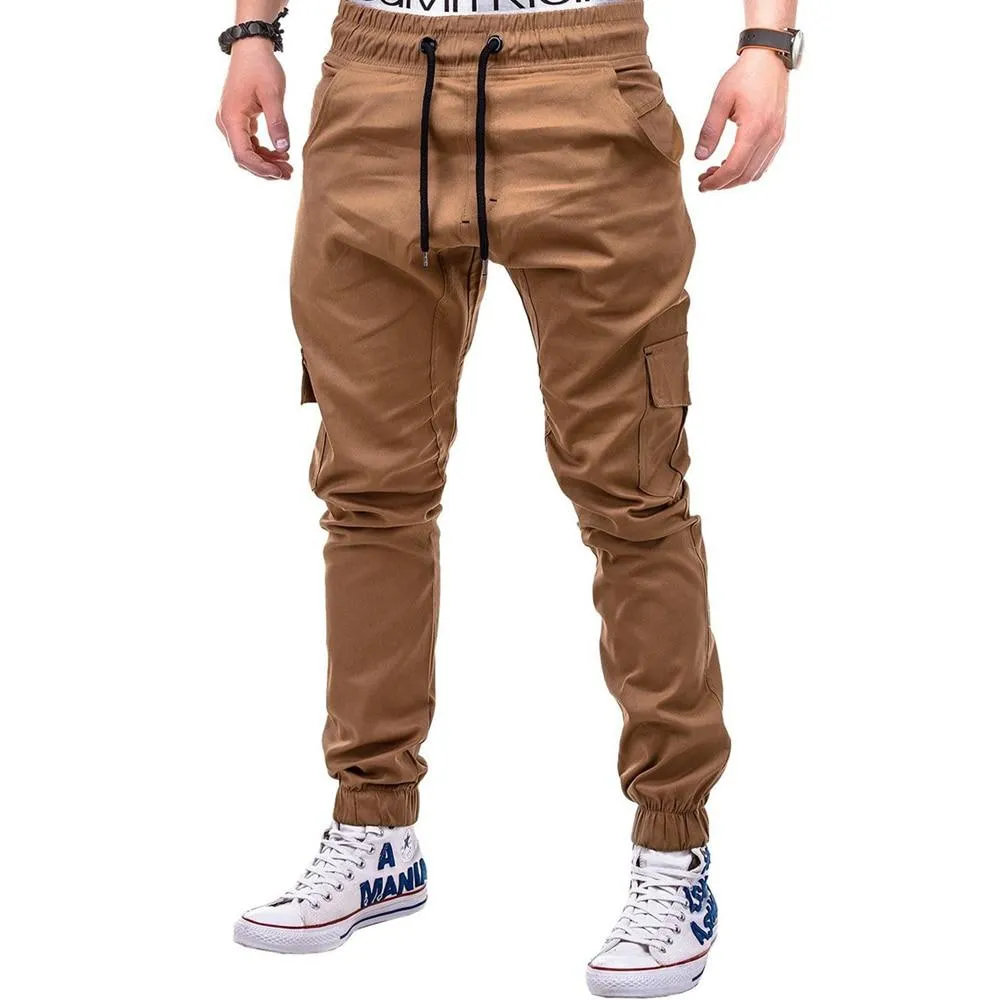 Casual Harem Multi-Pocket Joggers - 4 Colors