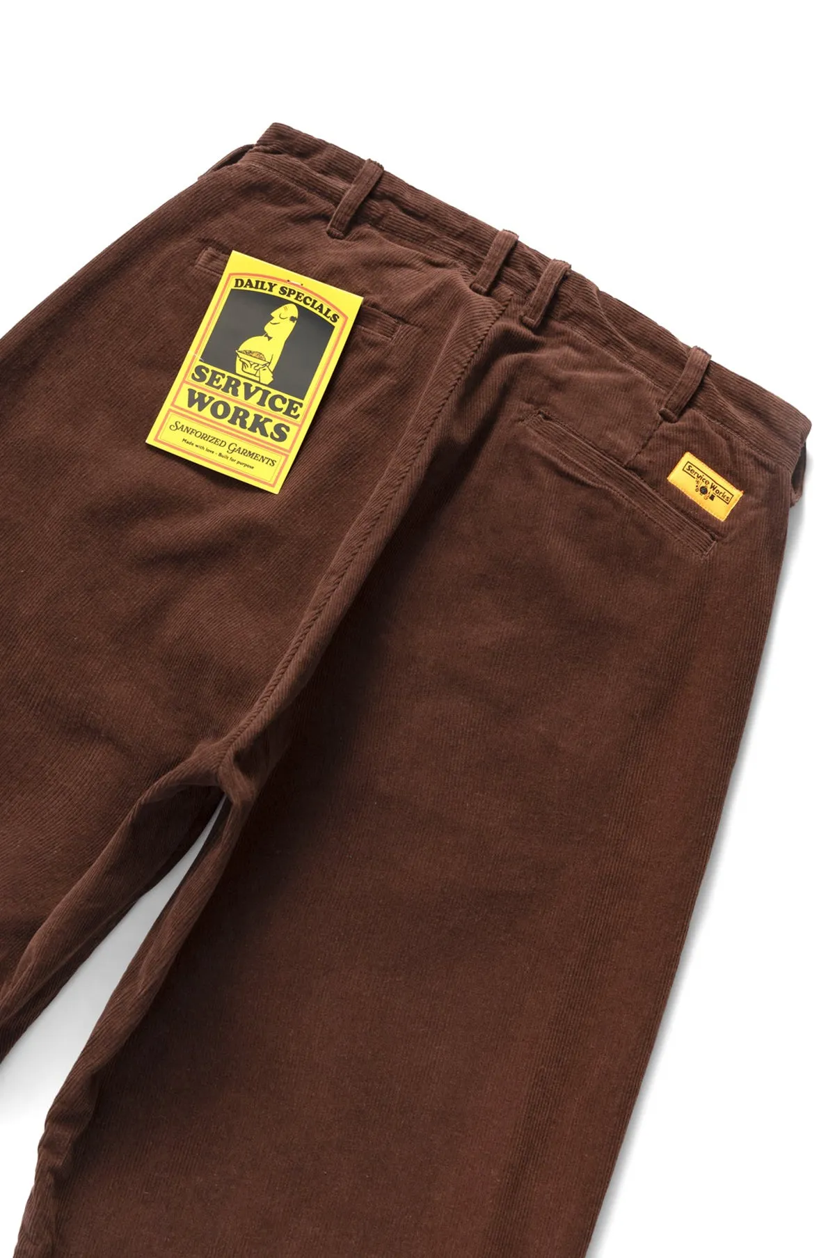 Corduroy Part Timer Pant Brown