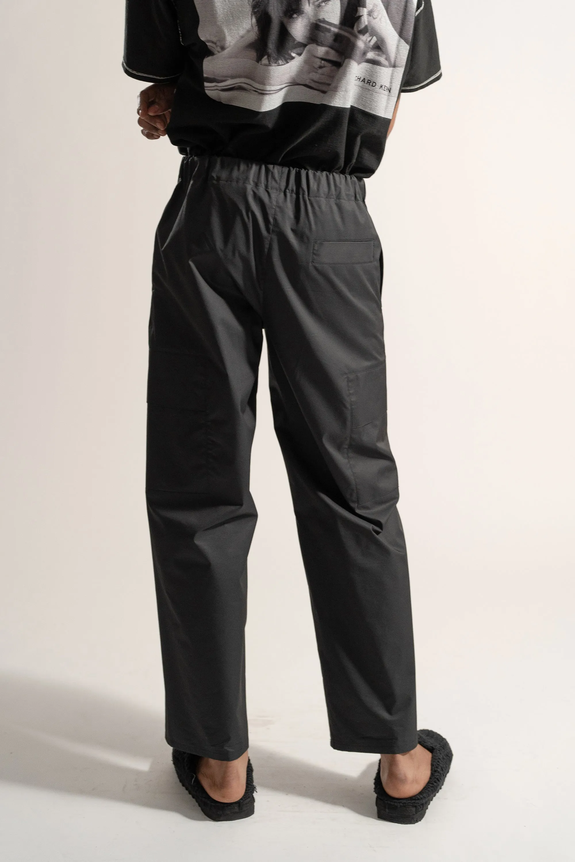 Cotton Cargo Pant in Black