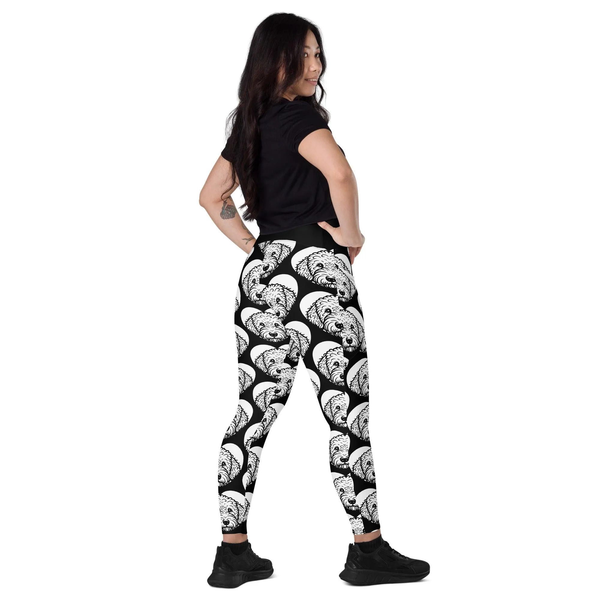 DOG BREED LEGGINGS with pockets - LAGOTTO ROMAGNOLO - HERTTAHOUND