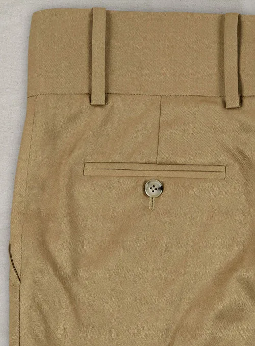 Double Gurkha Wool Pants