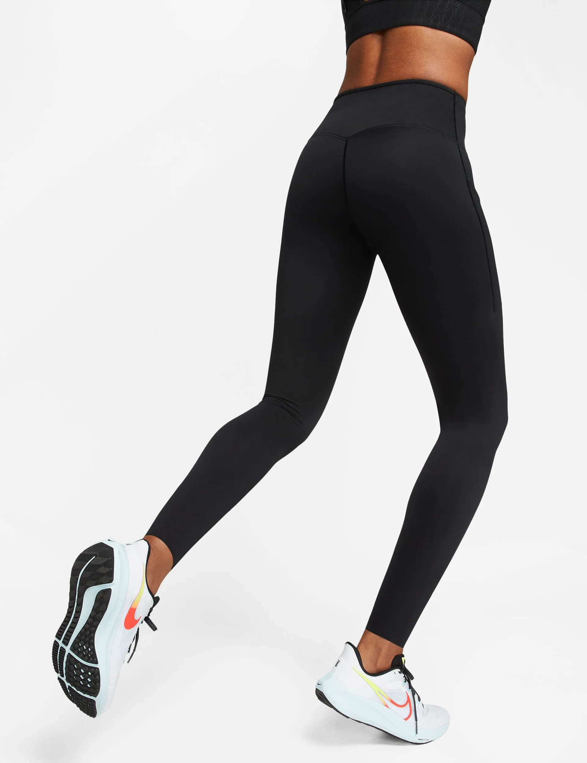 Go High Waisted Leggings - Black