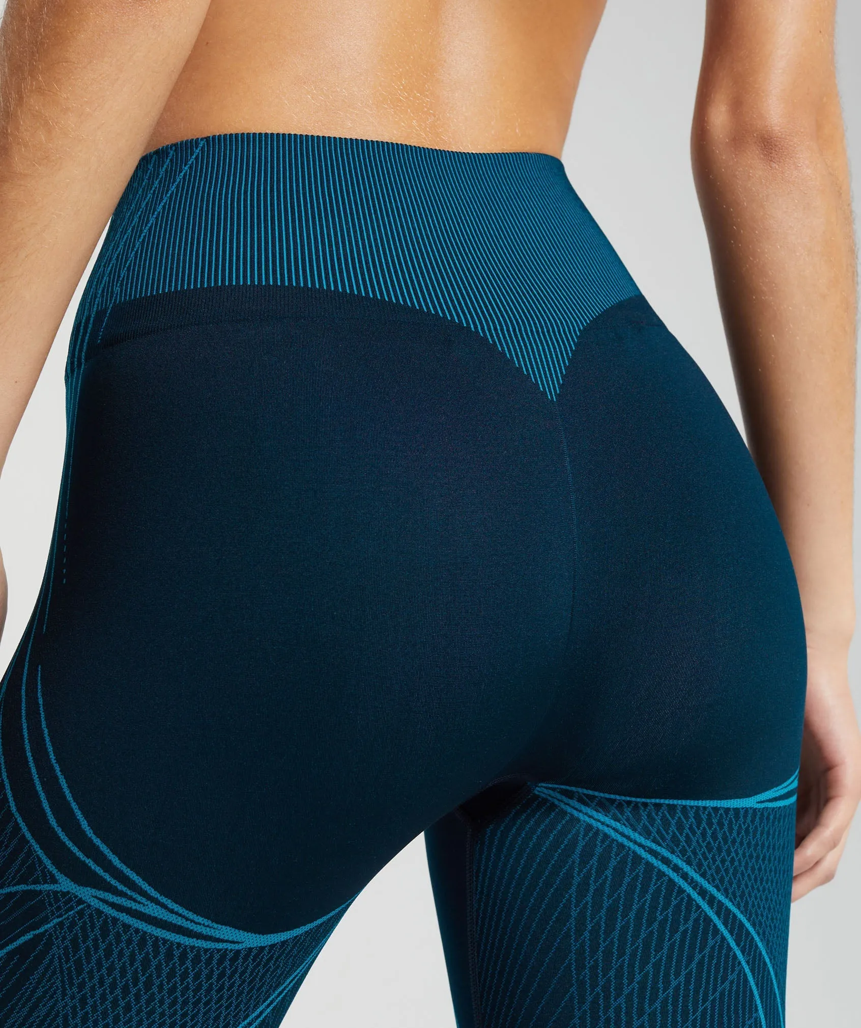 GS x Analis Leggings - Midnight Blue/Lats Blue