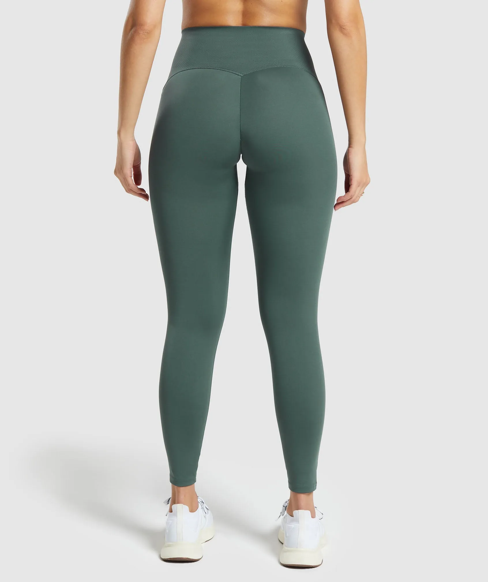 Gymshark Waist Support Leggings - Slate Teal