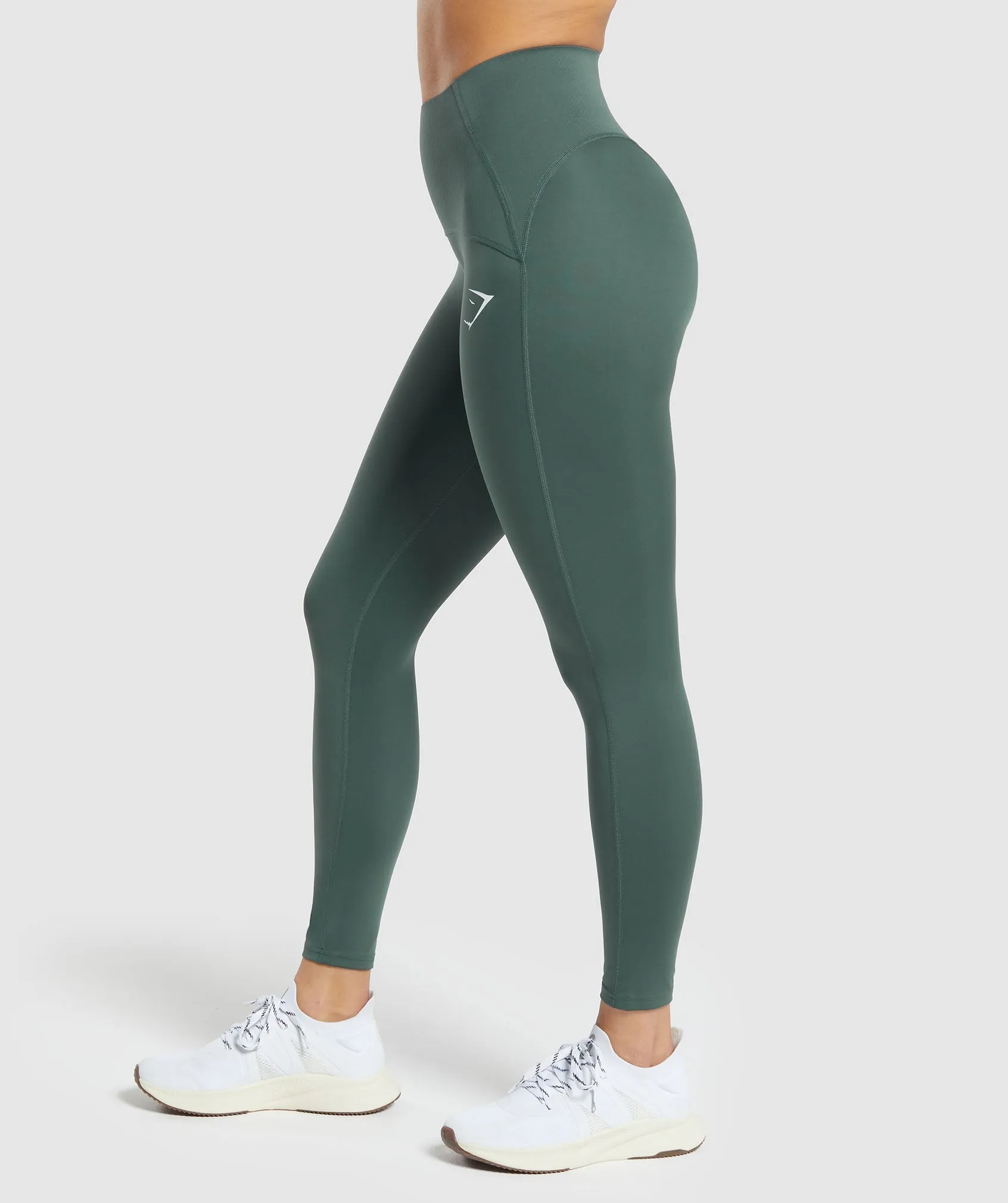 Gymshark Waist Support Leggings - Slate Teal