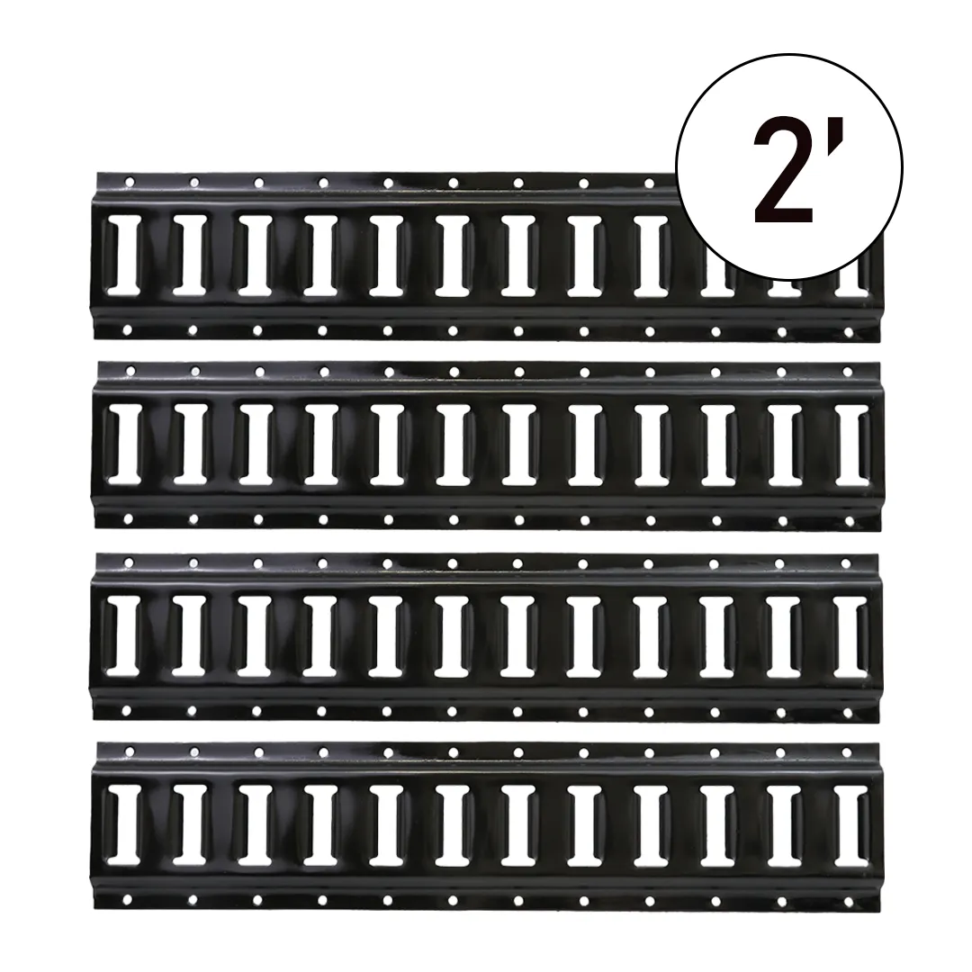 Heavy-Duty 2 Feet E-Track, Set of 2