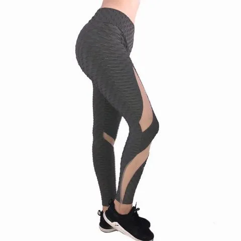 Honeycomb Mesh Leggings