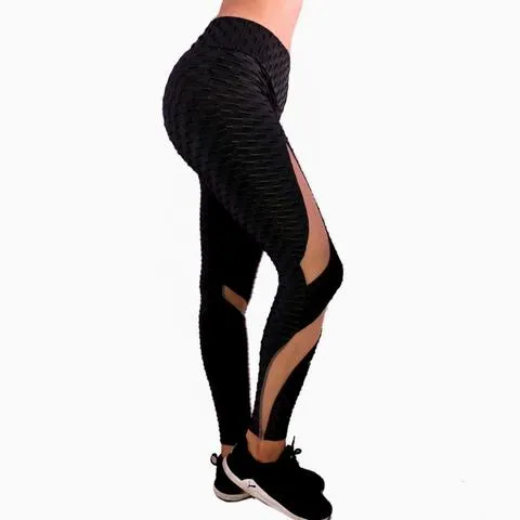 Honeycomb Mesh Leggings