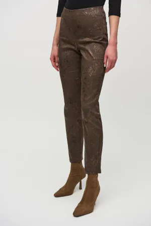 Joseph Ribkoff Jeans #244945 Brown/Multi