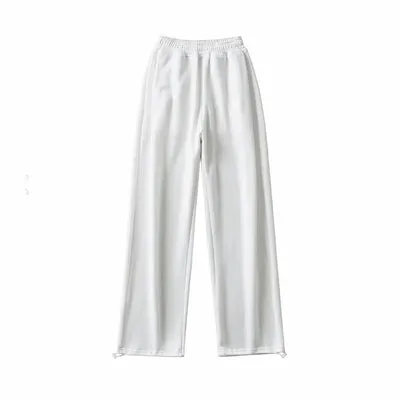 Kayle Solid Color High Waist Warm Sweatpants