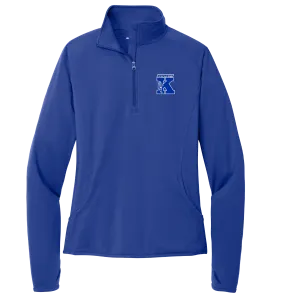 Kennett Track Ladies Sport-Wick Stretch 1/4-Zip Pullover