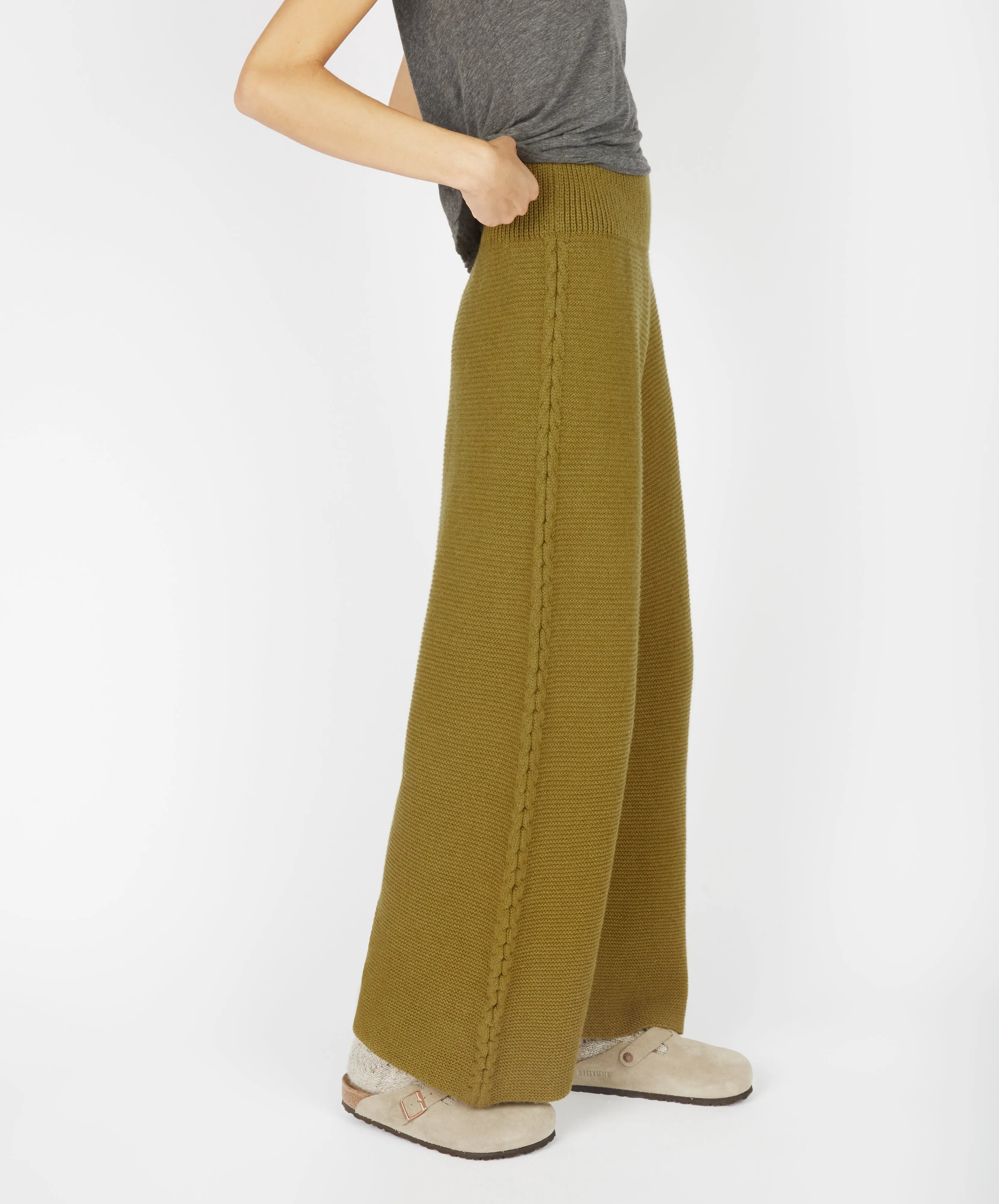 Kestrel Cropped Trousers Khaki