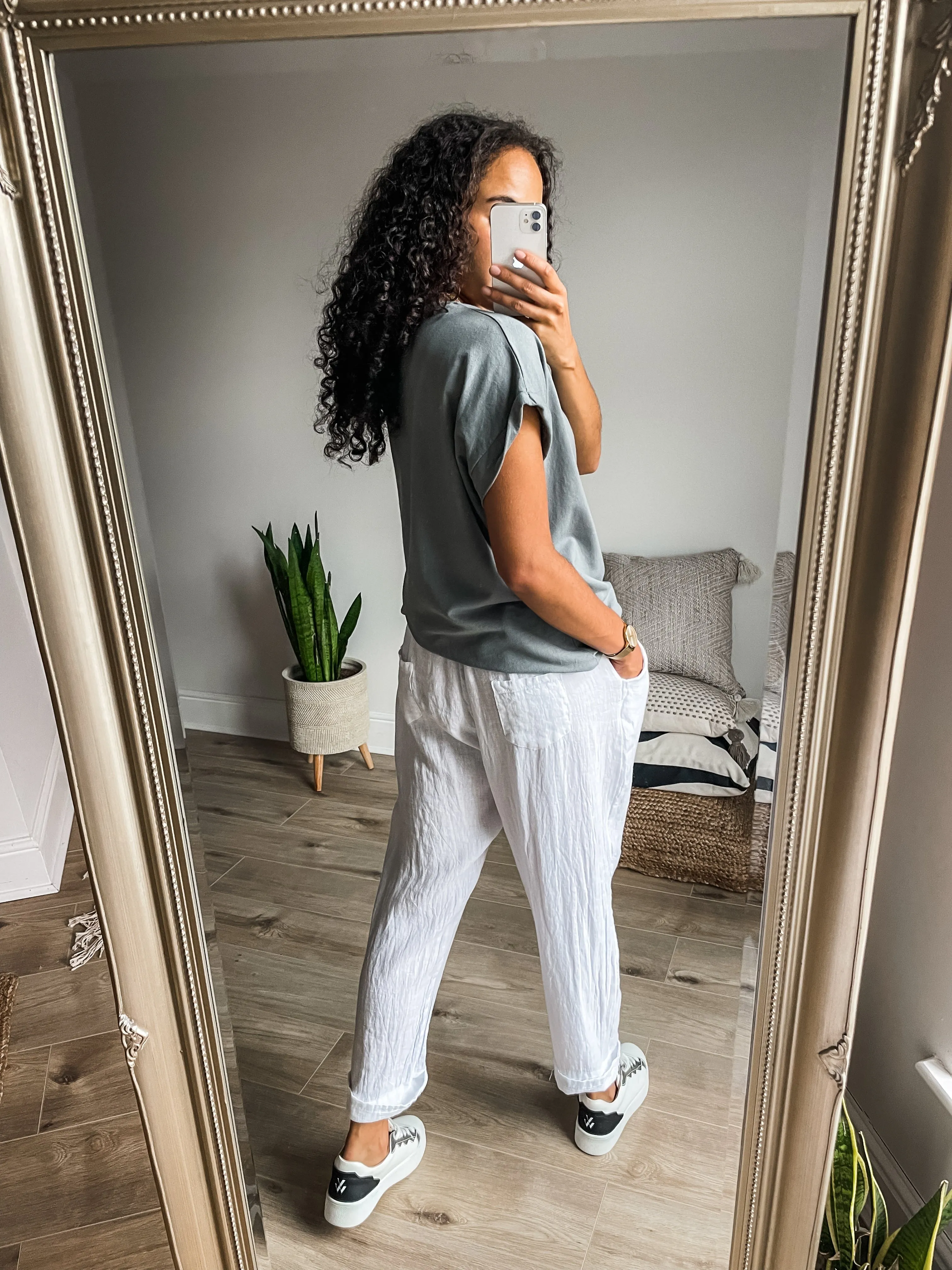 Linen Joggers