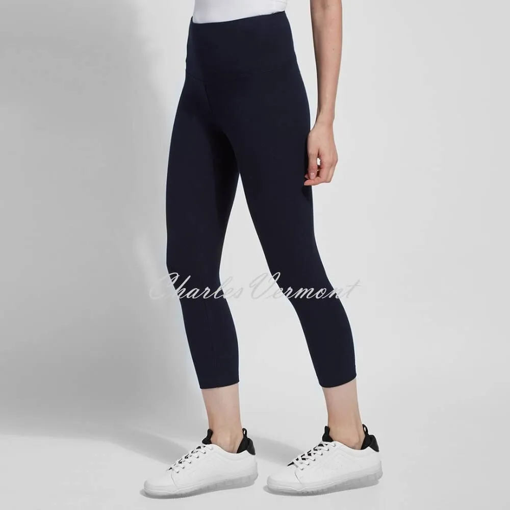 Lysse Cropped Cotton Legging – Style 2281 (Midnight Blue)