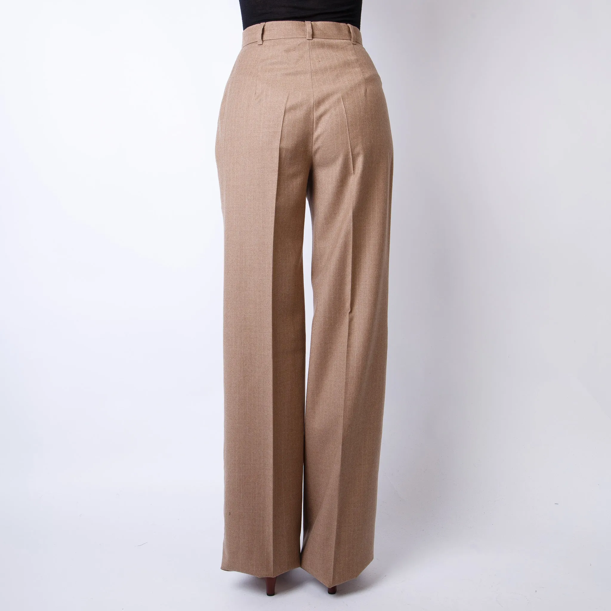 MAX MARA STUDIO TROUSERS 2426136072600 009 BEIGE