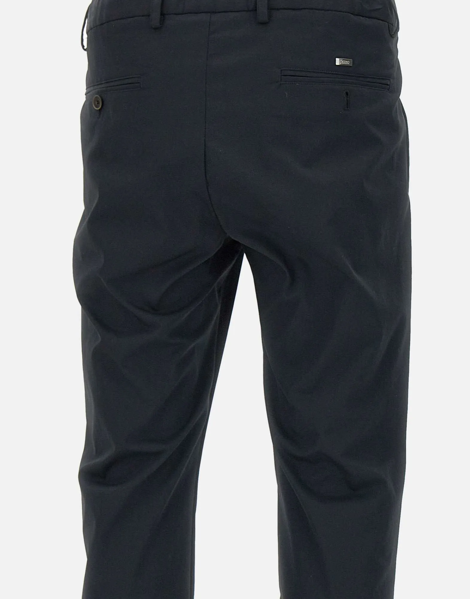 Mechanical Stretch Twill Black Pants